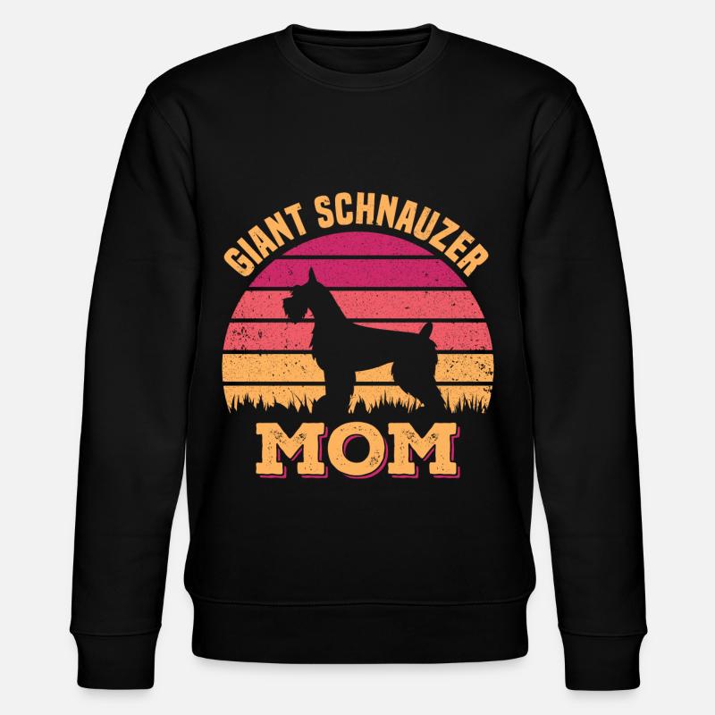 Schnauzer - Stanley/Stella Unisex Bio-Sweatshirt CHANGER  - Schwarz