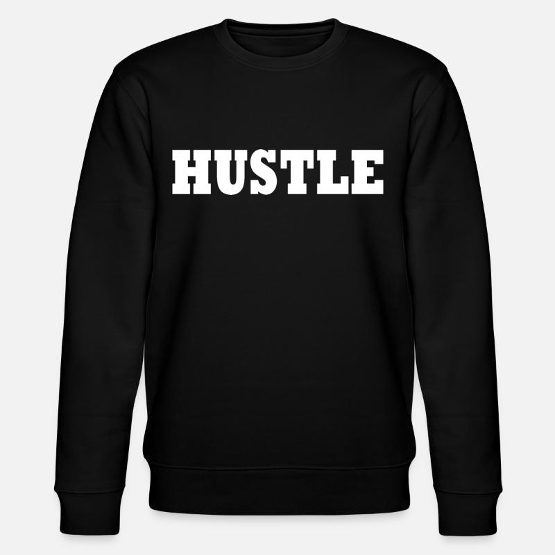 Hustle - Stanley/Stella Unisex Bio-Sweatshirt CHANGER  - Schwarz