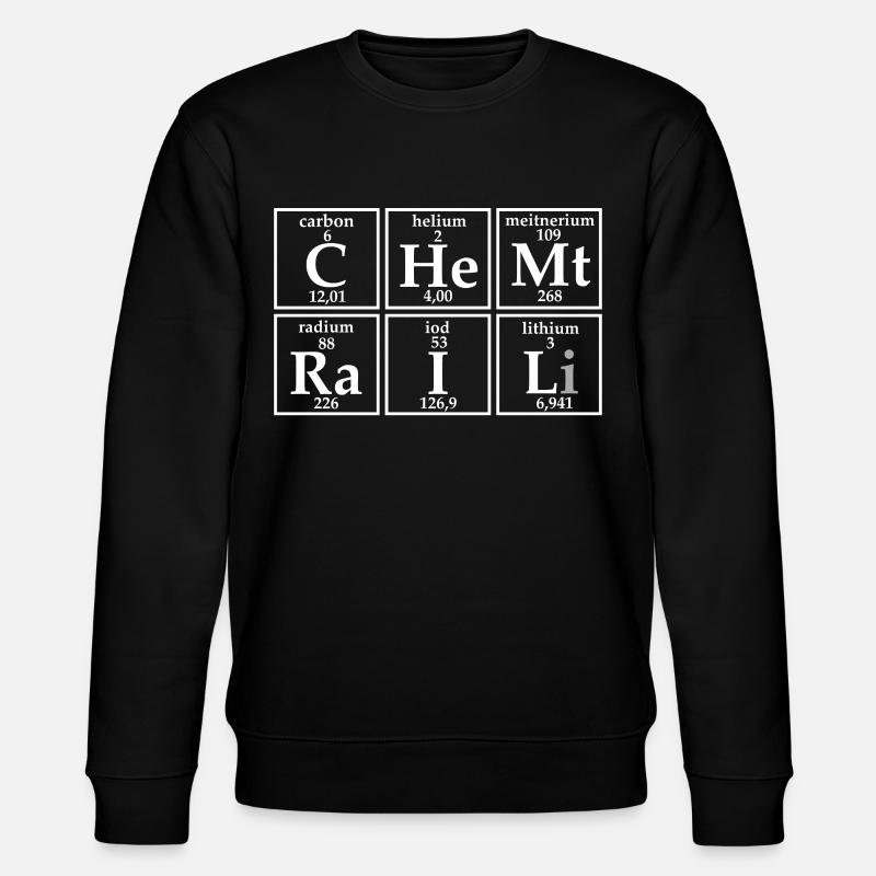 chemtrails - Sweat bio CHANGER Stanley/Stella Unisexe - noir