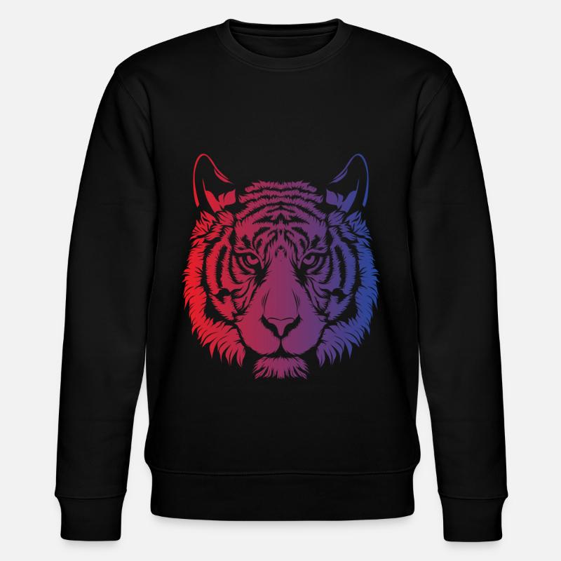 tigre - Sweat bio CHANGER Stanley/Stella Unisexe - noir