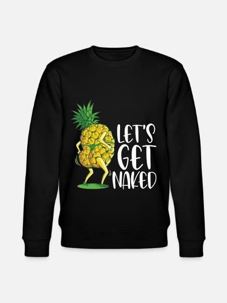 pineapple - Stanley/Stella CHANGER Unisex Organic Sweatshirt - black