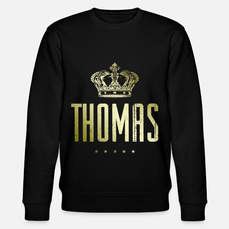 Thomas - Stanley/Stella Unisex Bio-Sweatshirt CHANGER  - Schwarz