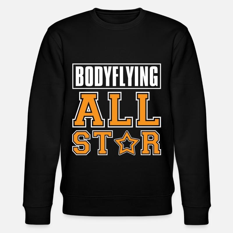 Indoor-Skydiving - Stanley/Stella Unisex Bio-Sweatshirt CHANGER - Schwarz