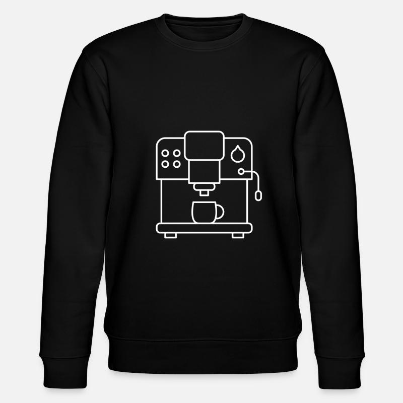 Coffeemaker - Stanley/Stella CHANGER Unisex Organic Sweatshirt - black