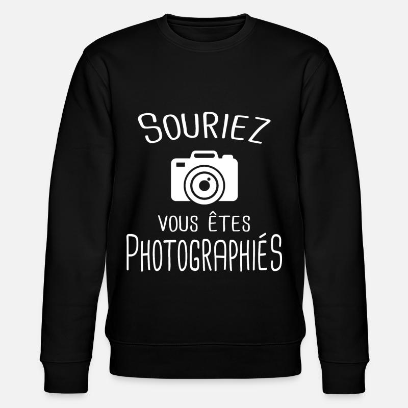 Photographe - Sweat bio CHANGER Stanley/Stella Unisexe - noir