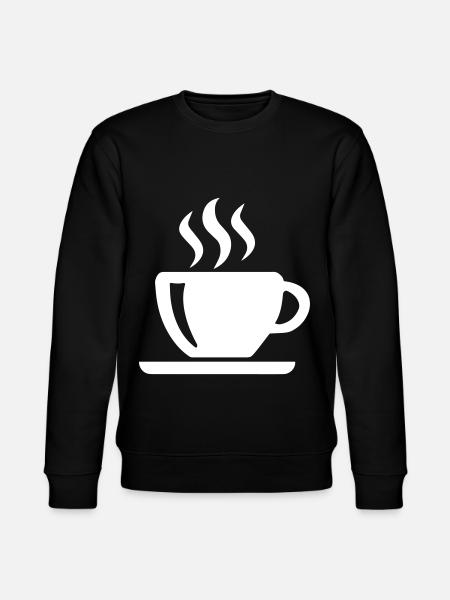 Coffee cup - Stanley/Stella CHANGER Unisex Organic Sweatshirt - black