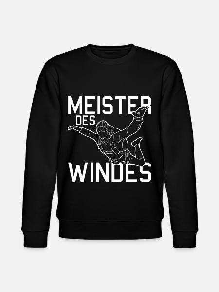Indoor-Skydiving - Stanley/Stella Unisex Bio-Sweatshirt CHANGER - Schwarz