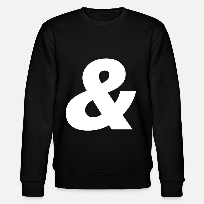 & - Stanley/Stella Unisex Bio-Sweatshirt CHANGER  - Schwarz