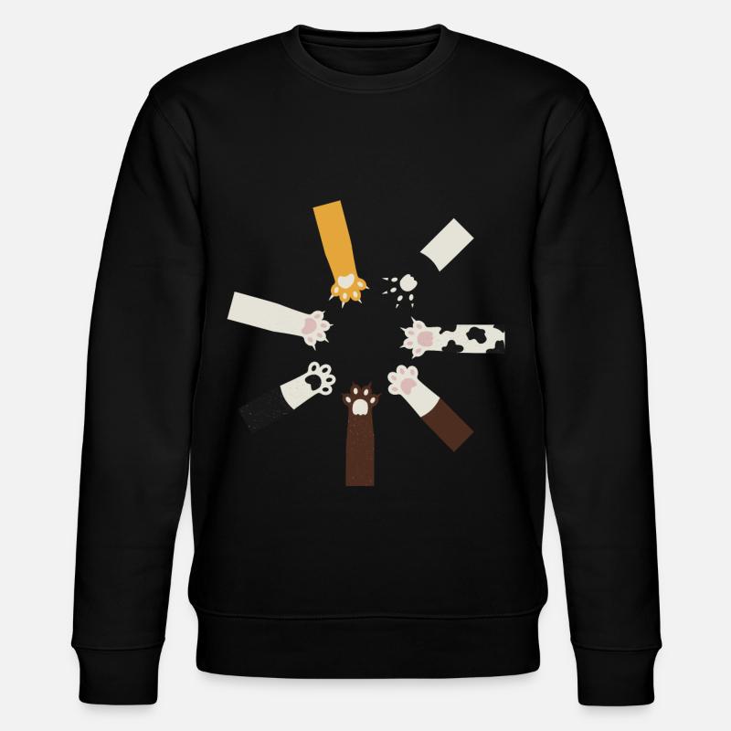 Chat drôle - Sweat bio CHANGER Stanley/Stella Unisexe - noir