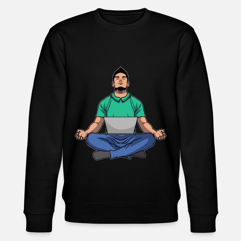 Programmer Coder Software Developer - Stanley/Stella CHANGER Unisex Organic Sweatshirt - black