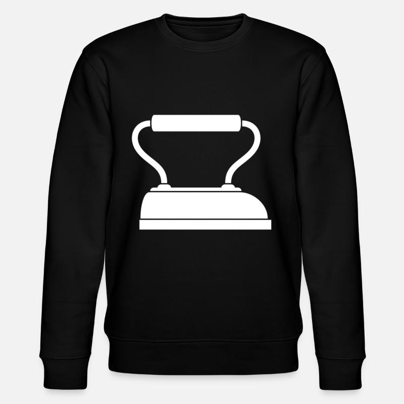 Bügeleisen - Stanley/Stella Unisex Bio-Sweatshirt CHANGER  - Schwarz