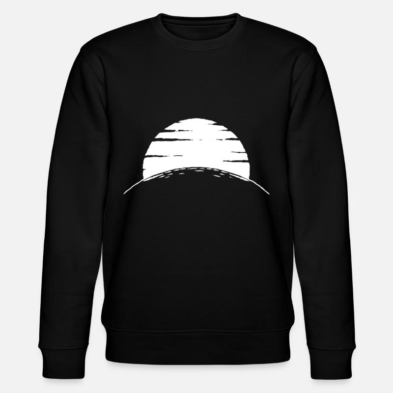 coucher du soleil - Sweat bio CHANGER Stanley/Stella Unisexe - noir