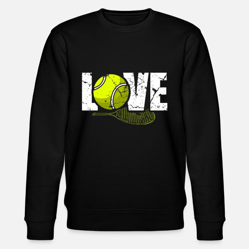 tennis - Sweat bio CHANGER Stanley/Stella Unisexe - noir
