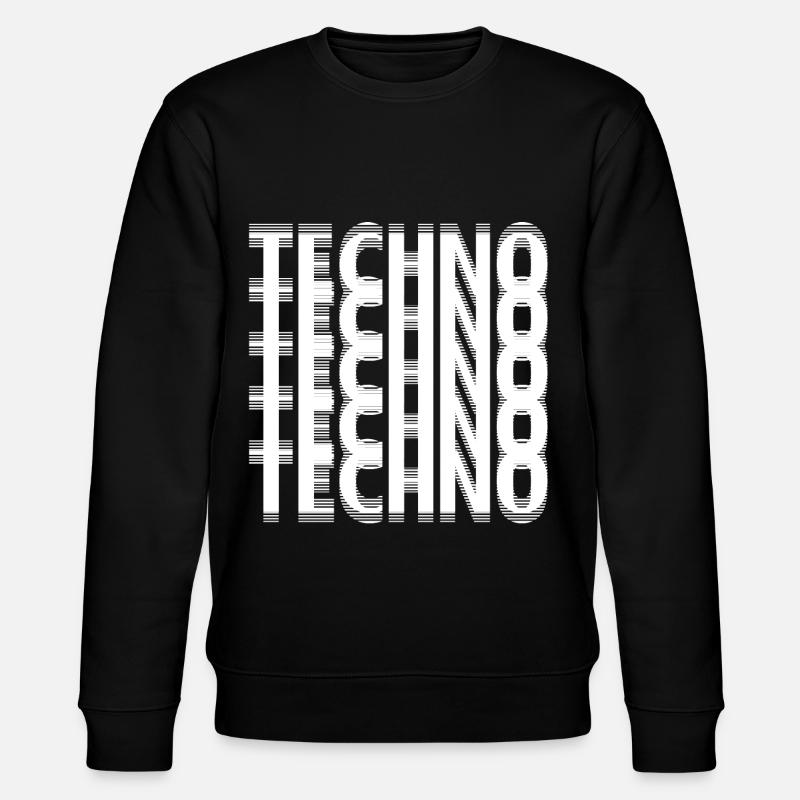 Techno - Sweat bio CHANGER Stanley/Stella Unisexe - noir