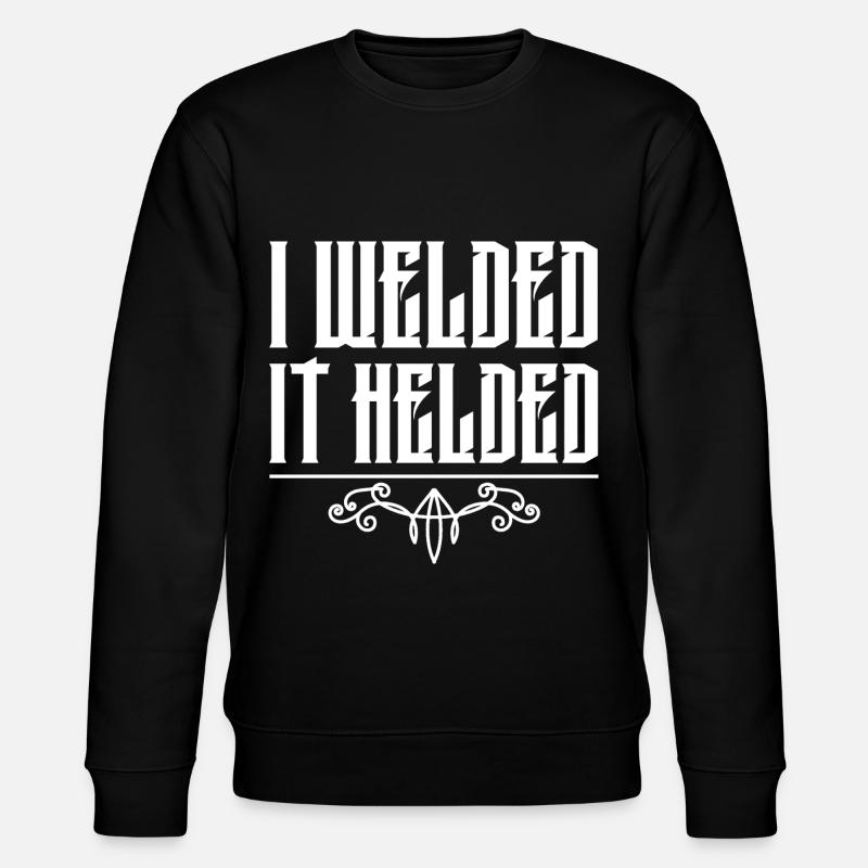 Welding Welding Welding Welding - Stanley/Stella CHANGER Unisex Organic Sweatshirt - black