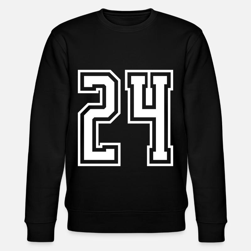 24 Numéro de numéro - Sweat bio CHANGER Stanley/Stella Unisexe - noir