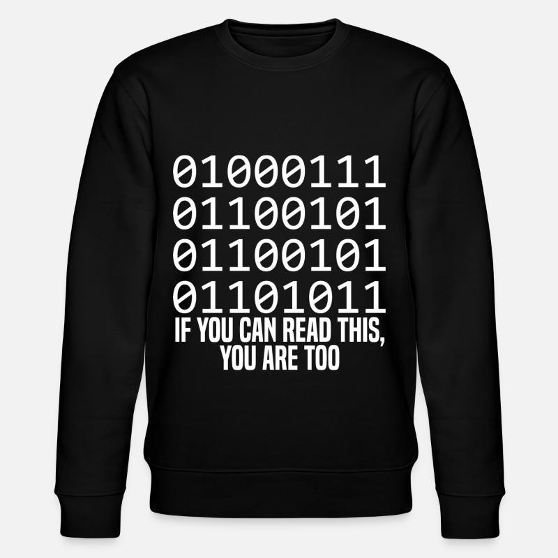 Programmierer Coder Software Entwickler - Stanley/Stella Unisex Bio-Sweatshirt CHANGER  - Schwarz