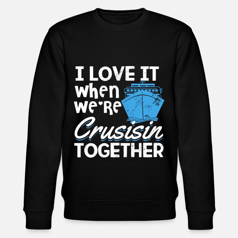 Kreuzfahrt - Stanley/Stella Unisex Bio-Sweatshirt CHANGER  - Schwarz