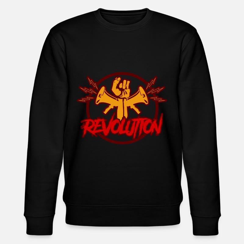 revolution - Stanley/Stella CHANGER Unisex Organic Sweatshirt - black