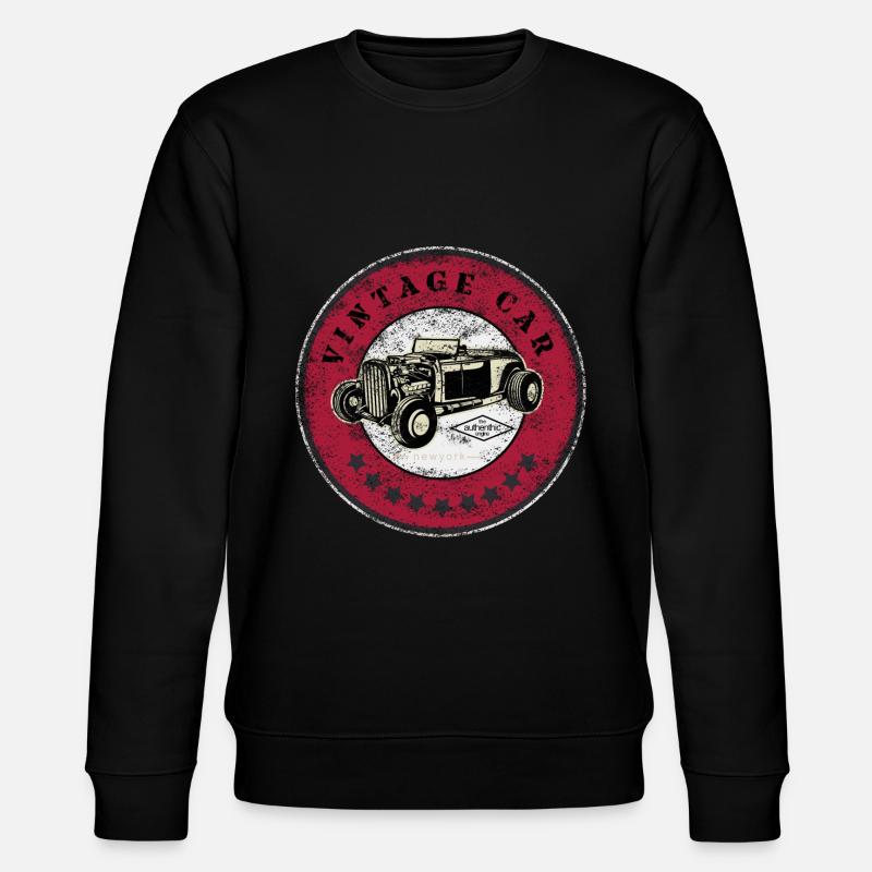 Oldtimer car - Stanley/Stella CHANGER Unisex Organic Sweatshirt - black