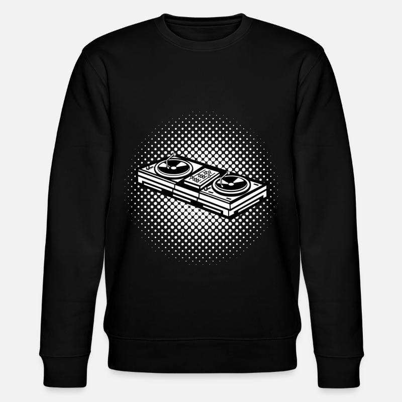 Disc jockey - Stanley/Stella CHANGER Unisex Organic Sweatshirt - black