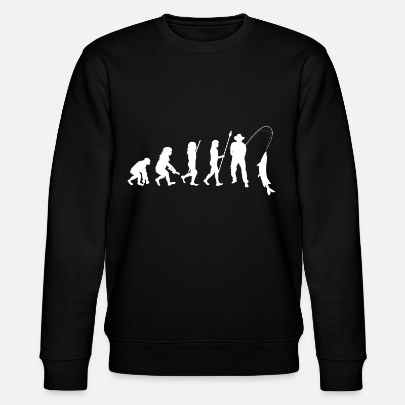 Angler - Stanley/Stella Unisex Bio-Sweatshirt CHANGER  - Schwarz