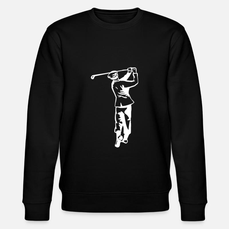 Golf - Golf - Golfeurs - Sweat bio CHANGER Stanley/Stella Unisexe - noir