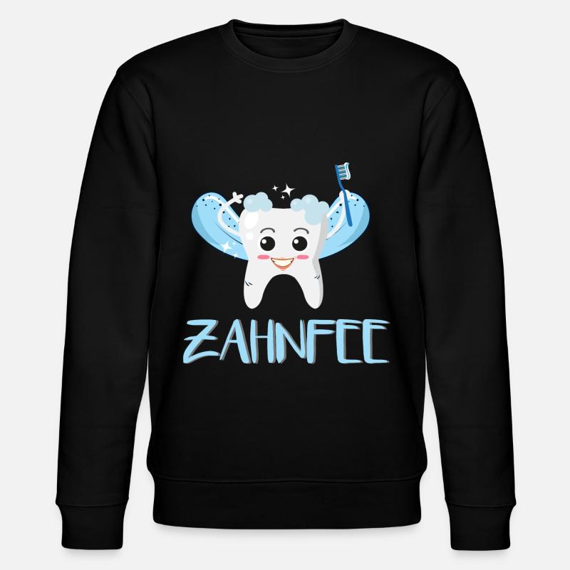 Zahn fee zahnarzt - Stanley/Stella Unisex Bio-Sweatshirt CHANGER - Schwarz