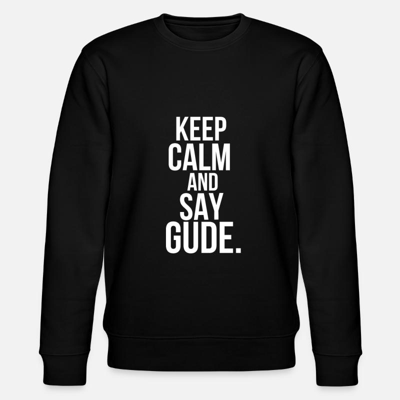 Gude hessen - Stanley/Stella Unisex Bio-Sweatshirt CHANGER  - Schwarz