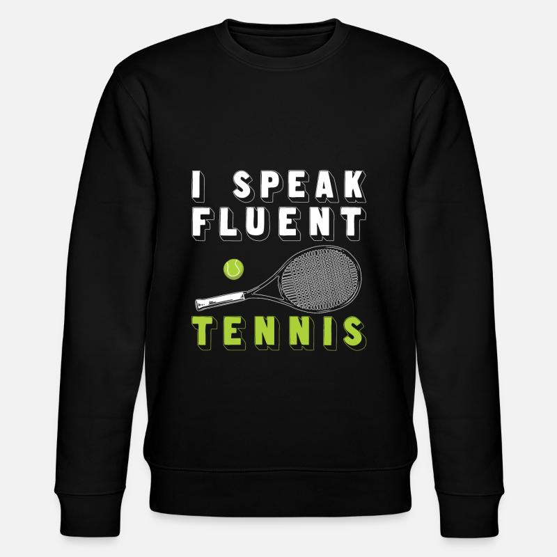 Tennis - Sweat bio CHANGER Stanley/Stella Unisexe - noir