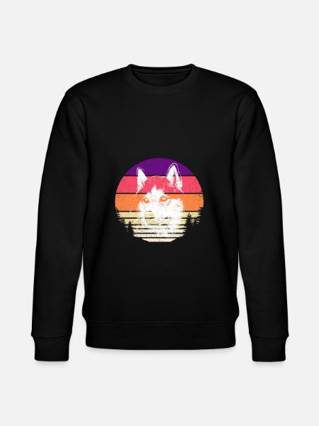 Alaska sunset sunset - Stanley/Stella CHANGER Unisex Organic Sweatshirt - black