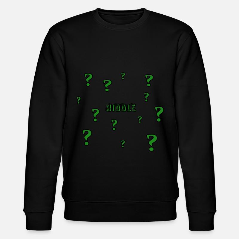 Riddle - Stanley/Stella CHANGER Unisex Organic Sweatshirt - black