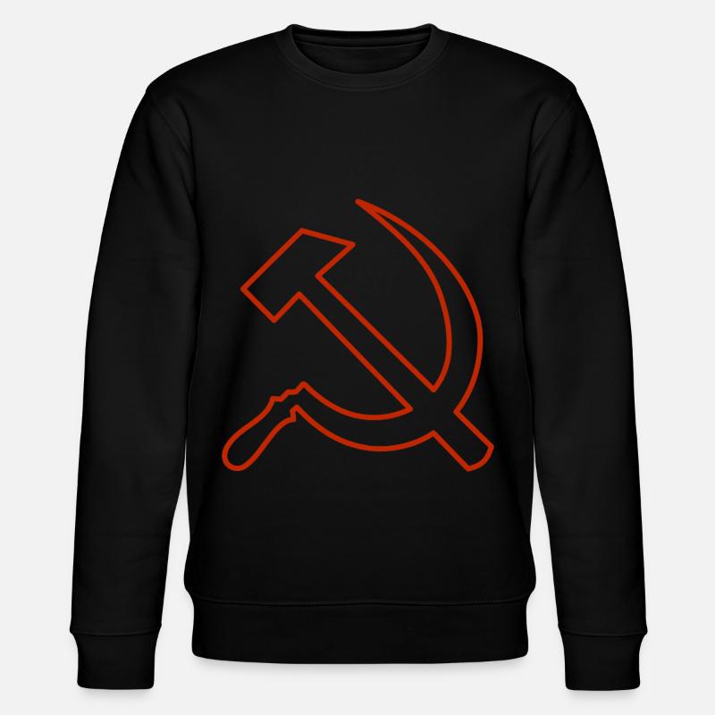 Kommunismus Spruch - Stanley/Stella Unisex Bio-Sweatshirt CHANGER  - Schwarz