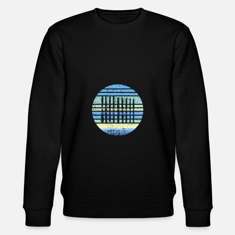 Collection Ski Rétro - Sweat bio CHANGER Stanley/Stella Unisexe - noir