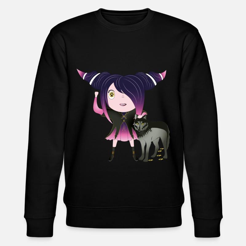 Jane - Stanley/Stella Unisex Bio-Sweatshirt CHANGER - Schwarz