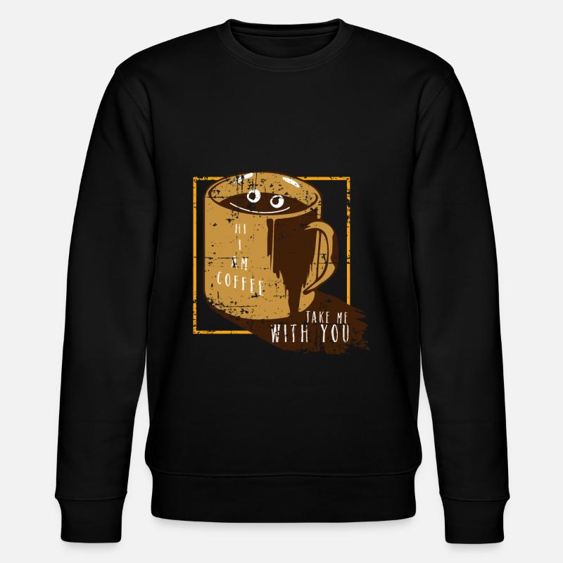 les amateurs de café - Sweat bio CHANGER Stanley/Stella Unisexe - noir