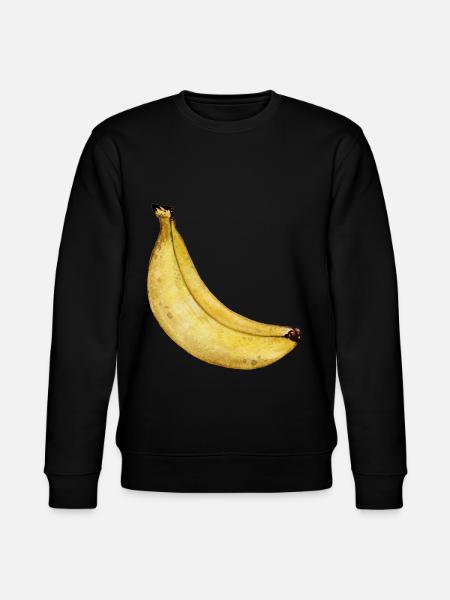 Banane - Stanley/Stella Unisex Bio-Sweatshirt CHANGER  - Schwarz