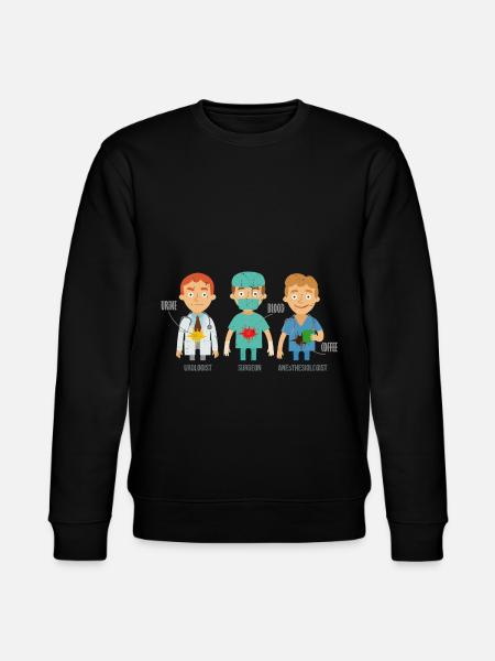 anesthetist - Stanley/Stella CHANGER Unisex Organic Sweatshirt - black