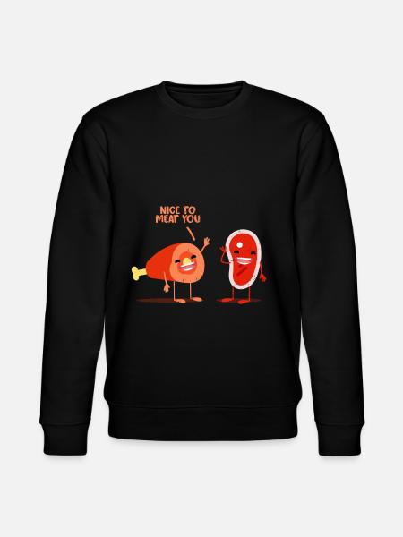 Steak - Stanley/Stella Unisex Bio-Sweatshirt CHANGER - Schwarz