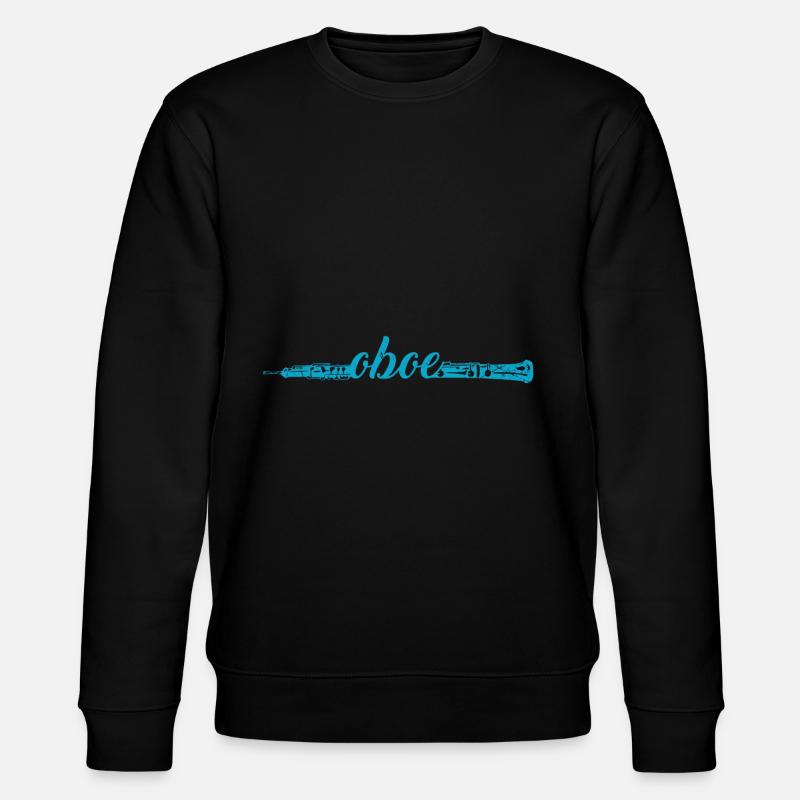 oboe - Stanley/Stella CHANGER Unisex Organic Sweatshirt - black