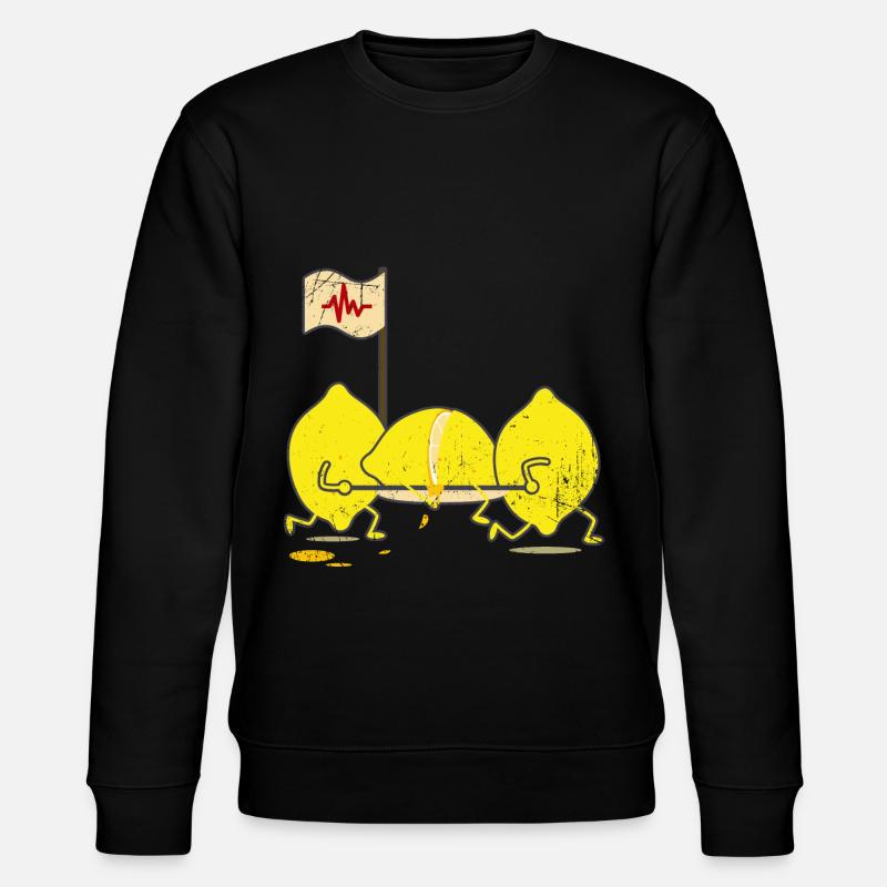 limonade - Sweat bio CHANGER Stanley/Stella Unisexe - noir