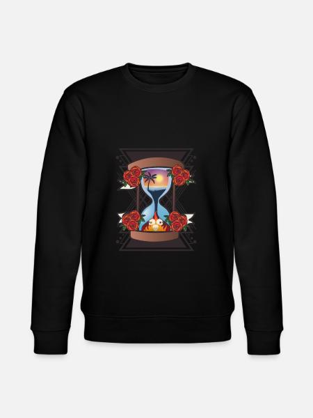 hourglass - Stanley/Stella CHANGER Unisex Organic Sweatshirt - black