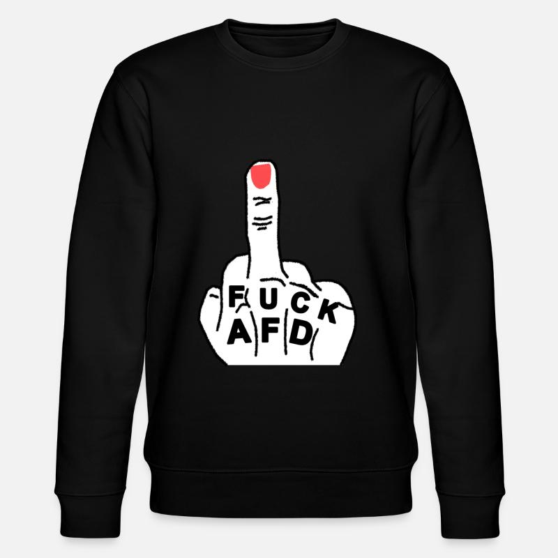 BAISE AFD - Sweat bio CHANGER Stanley/Stella Unisexe - noir