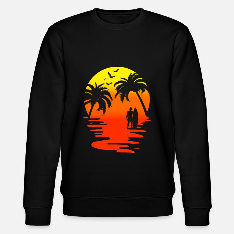 island - Stanley/Stella CHANGER Unisex Organic Sweatshirt - black