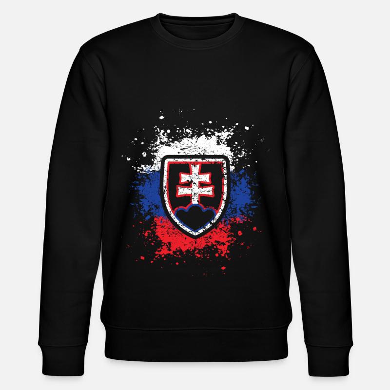 Slovenia EU - Stanley/Stella CHANGER Unisex Organic Sweatshirt - black