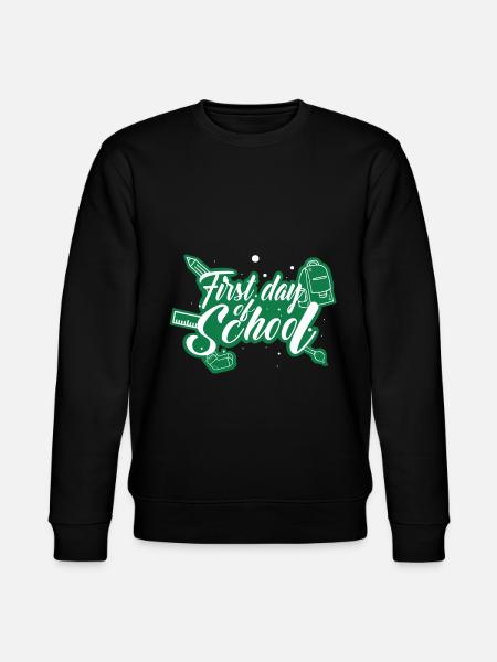 Scolarisation - premier jour d'école - Sweat bio CHANGER Stanley/Stella Unisexe - noir