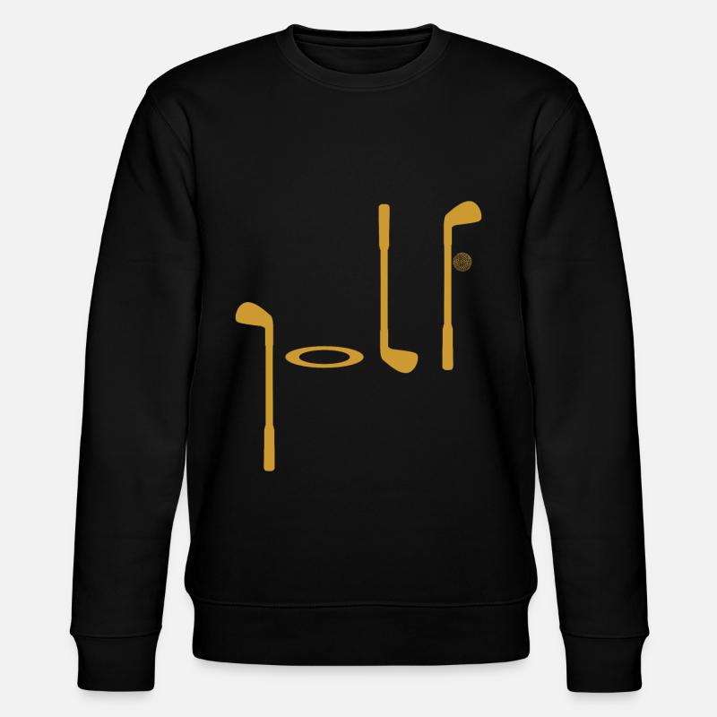 Golf. - Stanley/Stella Unisex Bio-Sweatshirt CHANGER  - Schwarz