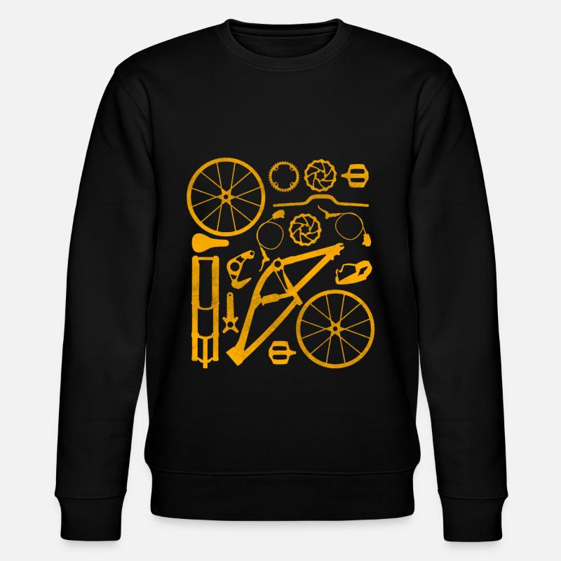 vélo - Sweat bio CHANGER Stanley/Stella Unisexe - noir