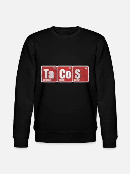 Taco - Stanley/Stella Unisex Bio-Sweatshirt CHANGER  - Schwarz