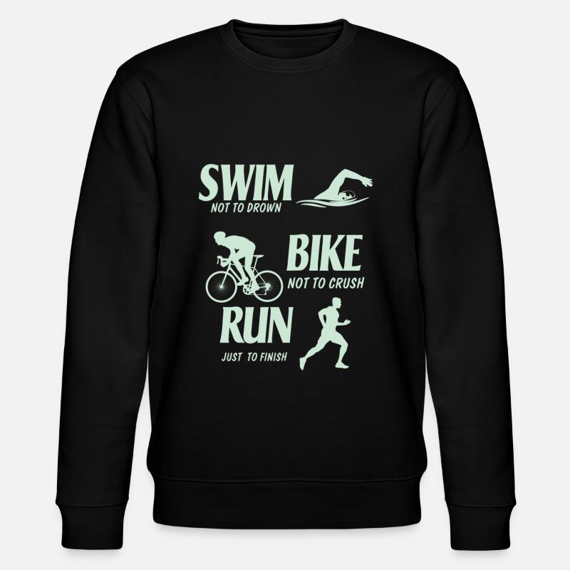 Triatlon Runner - Sweat bio CHANGER Stanley/Stella Unisexe - noir